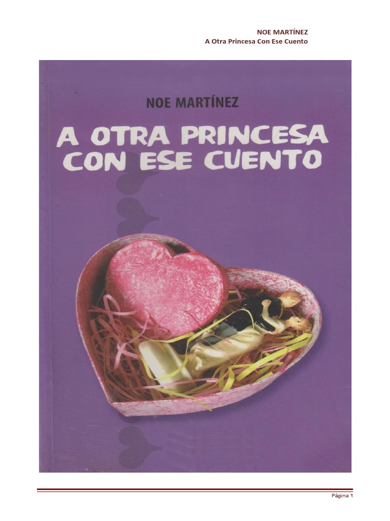 A Otra Princesa Con Ese Cuento - Noé Martinez, PDF, Ropa