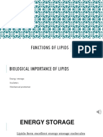 Importance of Lipids