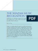 1.the Shazam Music Recognition Service