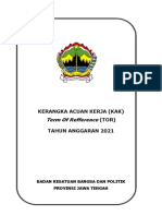 Kerangka Acuan Kerja 2021