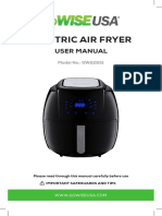 User manual Emeril Lagasse AirFryer Elite Home HF-8360T-S (English