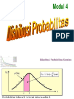 Distribusi Probabilitas Kontinu