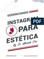 Ebook - Gerenciando Instagram para Estética