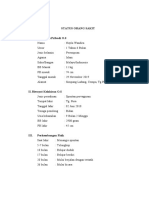 Status Orang Sakit Anak
