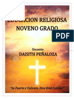 Modulo de Religion de Noveno Grado