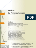 Nettles: by Vernon Scannell