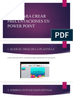 Creación de presentaciones en PowerPoint: 4 pasos
