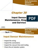 Chapter 30 Input Sensor Maintenance, Diagnosis, and Service