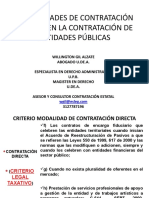 Causales de Contratacion Directa Contractual - Diplomado Poli-Contraloria Agosto 16-2018