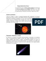 Componentes Del Universo