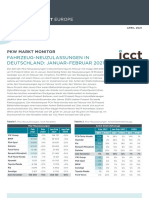 Market Monitor: Fahrzeug-Neuzulassungen in Deutschland, Januar-Februar 2021