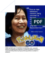 Go Revolution Go Unang Kabanata