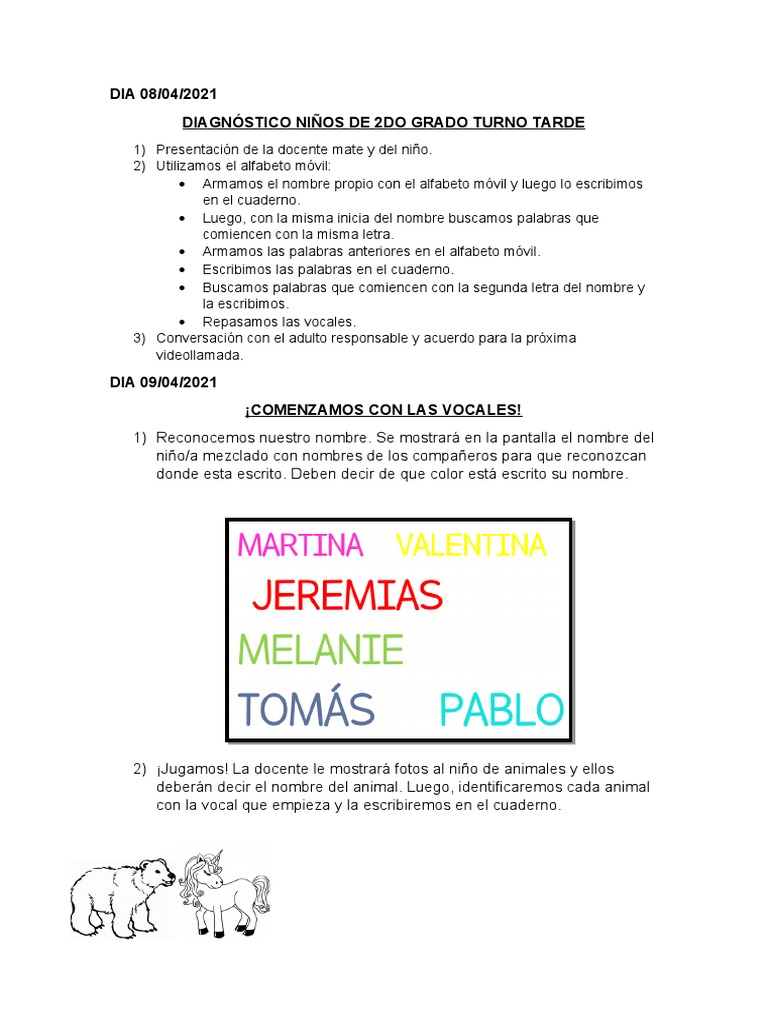 Actividades | PDF | Artes del Lenguaje y Comunicación