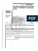 87 - Out_00 - NBR NM - Aço_carbono_ligados_construção_mecânica_Designação_composição Química