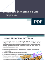 Comunicación Interna Clase