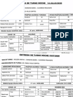 Oxigeno Mutual - Entregas de Turnos