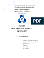 Process and Equipment Experiment: Fluid Circuit