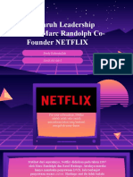 Ferdy Rahmatullah - Pengaruh Leadership Dari Marc Randolph Co-Founder NETFLIX