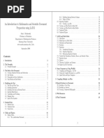 An Introduction To Mathematics and Scientific Document Preparation Using Latex