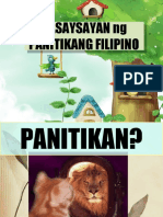 Kasaysayan NG Panitikang Filipino