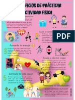 Infografia 6 Beneficios Actividad Fisica