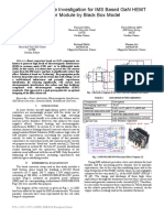 Conducted Noise Investigation For Ims Based Gan Hemt Power Module by Black Box Model