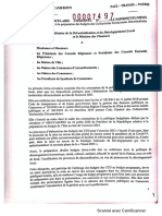 Lettre - Circulaire - Conjointe - N - 00007497 - LC - Mindevel - Minfi11 - Nov - 2020 Relative A La Preparation Du Budget Des Collectivites Territoriales Decentralisees Pour Lexercice 2021