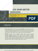 Mega Ohm Meter (Megger)