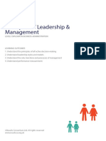 Principles of Leadership & Management: Ourse Workbook For