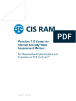 CIS RAM Version .1.0.A