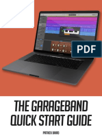 The GarageBand Quick Start Guide 2021