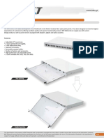 BKT 19 1u Sliding Patch Panel Veni