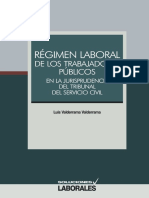 Libro Régimen Laboral de Los Trabajadores Públicos