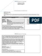 Nursing Care Plan Medical Surgical C: Student Name: Vi Tran