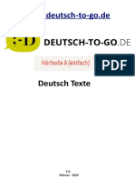 www.deutsch-to-go.de (Hörtexte A) Deutsch