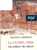 Jeremias, Joachim - La Ultima Cena