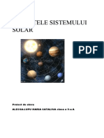 Planetele Sistemului Solar-Proiectul