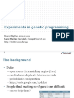 Duke - Genetic Algorithm