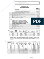 Cost Accounting: Rs. Rs. Rs. Rs. Rs. Rs