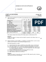 Cost Accounting: T I C A P