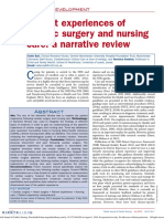Patient Experiences of Cardiac Surgery and Nursing Care: A Narrative Review