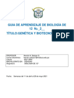 GUIA DE APRENDIZAJE DE BIOLOGÍA #2 Hernán Salazar