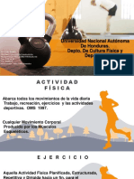 Actividad física, ejercicio y deporte