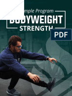 Bodyweight Strength Sample Program