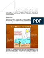Radiación Solar