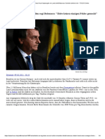 Brasilien_ Trotz Virus-Katastrophe im Land sieht Bolsonaro Schuld nicht bei sich - FOCUS Online