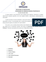 MAPA MENTAL - Introdução Às Ciências Sociais e Políticas