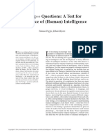 Turing++ Questions: A Test For The Science of (Human) Intelligence