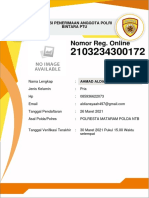 Form Reg. Online Pendaftar 2103234300172