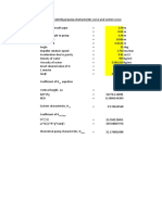 Submersible Pump Characterstic Curve and System Curve